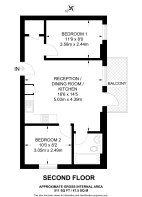 Floorplan area for info only, not for £/sq. ft valuation