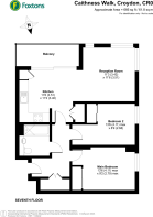 Floorplan area for info only, not for £/sq. ft valuation