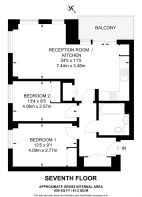 Floorplan area for info only, not for £/sq. ft valuation