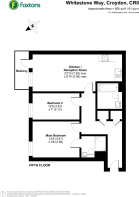 Floorplan area for info only, not for £/sq. ft valuation