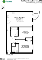 Floorplan area for info only, not for £/sq. ft valuation