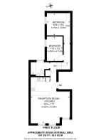 Floorplan area for info only, not for £/sq. ft valuation
