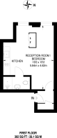 Floorplan area for info only, not for £/sq. ft valuation