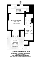 Floorplan area for info only, not for £/sq. ft valuation