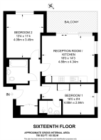 Floorplan area for info only, not for £/sq. ft valuation