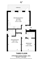 Floorplan area for info only, not for £/sq. ft valuation