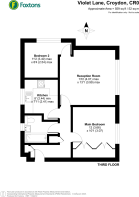 Floorplan area for info only, not for £/sq. ft valuation