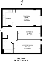 Floorplan area for info only, not for £/sq. ft valuation