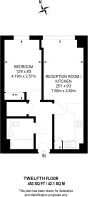Floorplan area for info only, not for £/sq. ft valuation