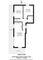 Floorplan area for info only, not for £/sq. ft valuation