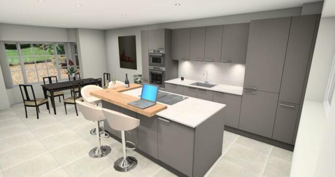 Kitchen visual CGI 4