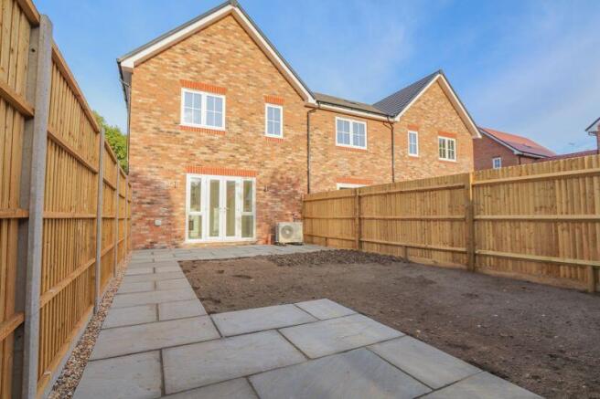 Rear of Property