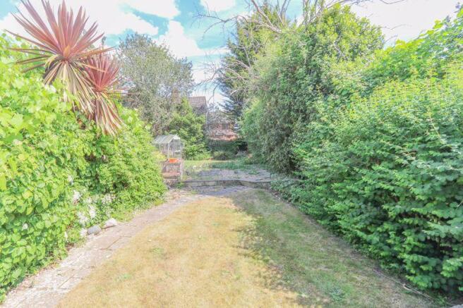 Rear garden