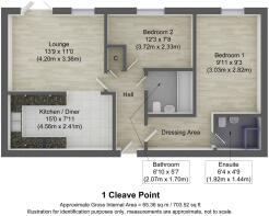 Cleave Point 3D Floorplan 