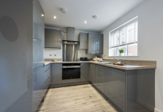 Indicative Kitchen/Dining Room, Contemporary Modern Decoration