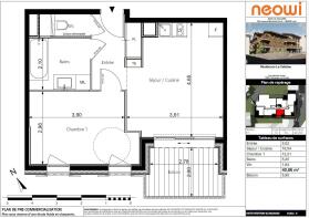 1 bedroom plan