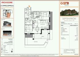 2 bedroom + cab plan