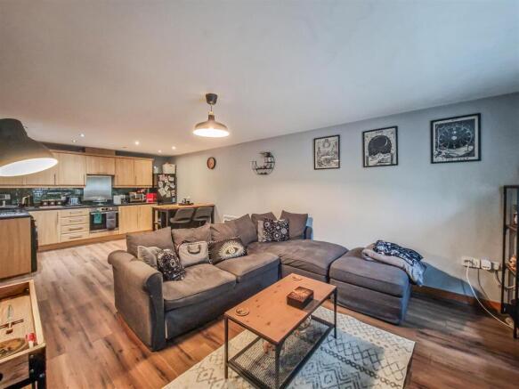 open plan space