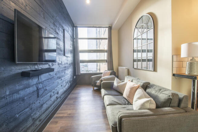 Flat E, Hosiery, Living Room