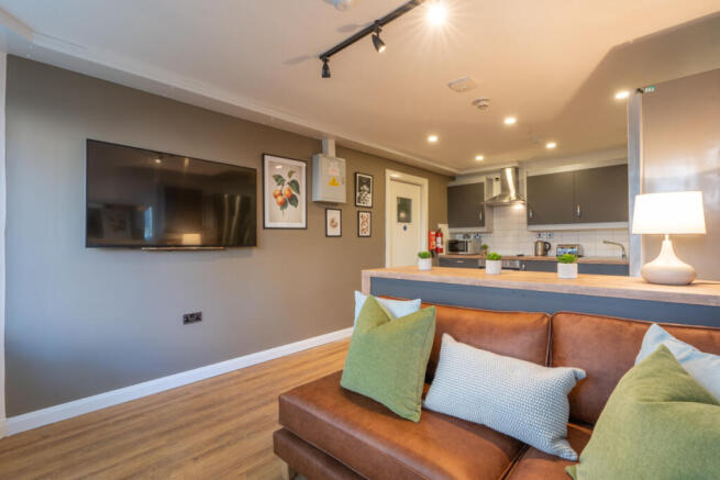 Jesmond View Block B Flat 3 living room 1