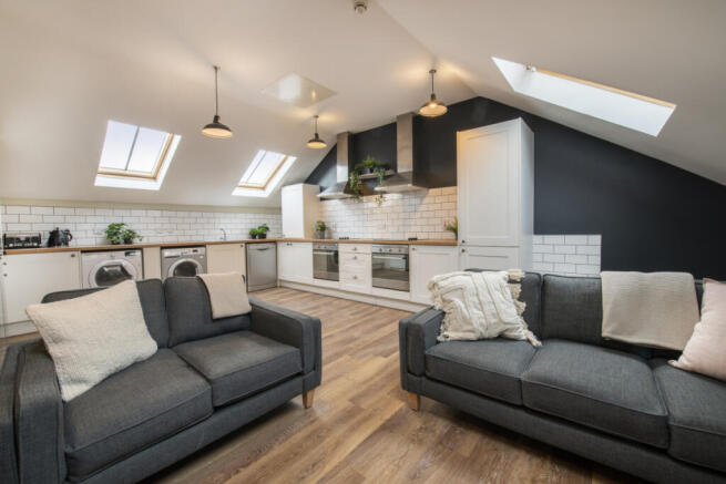 Flat X, Hosiery, Living Room 1