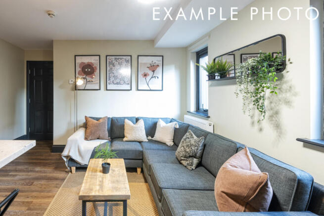 Flat T, Hosiery, Living Room Example 1