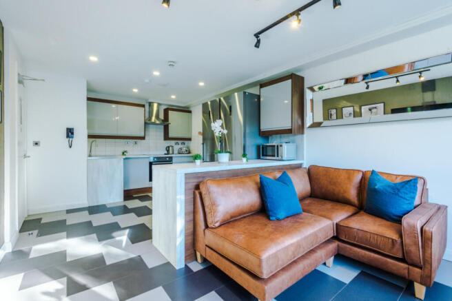 Jesmond View, Block B, Flat 8, Living/Kitchen 1