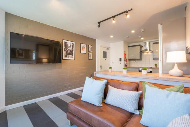 Jesmond View Block B Flat 6 living room 1