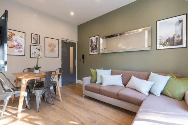 Jesmond View Block A Flat 1 living room 2