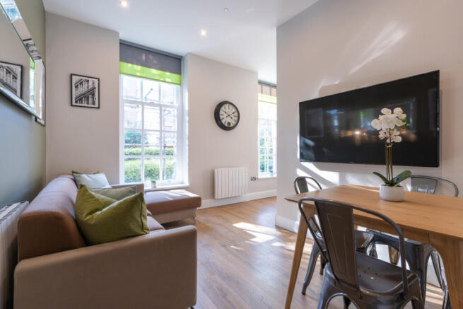 Jesmond View Block A Flat 1 living room 1