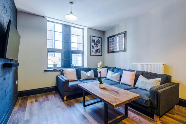 Flat N, Hosiery, Living Room 2