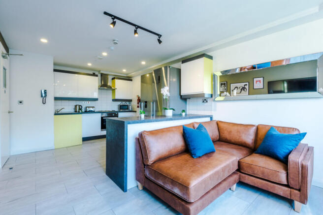 Jesmond View, Block B, Flat 12, Living Room/ Kitchen 1