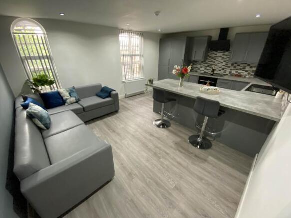 Living room and Kitc