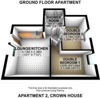Apartment 2 Crown Ho
