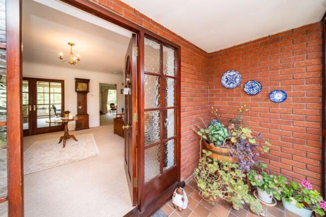 Entrance porch