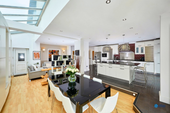 Kitchen / Dining / Living Area