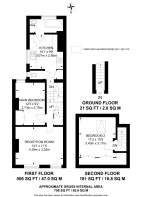 Floorplan area for info only, not for £/sq. ft valuation
