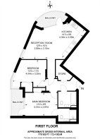 Floorplan area for info only, not for £/sq. ft valuation
