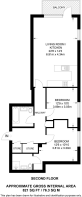 Floorplan area for info only, not for £/sq. ft valuation