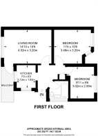 Floorplan area for info only, not for £/sq. ft valuation