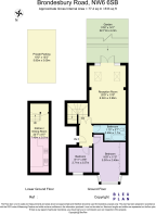 Floor plan - Brondes