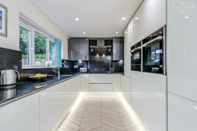 Open plan kitchen 