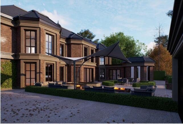 Proposed rear elevation 