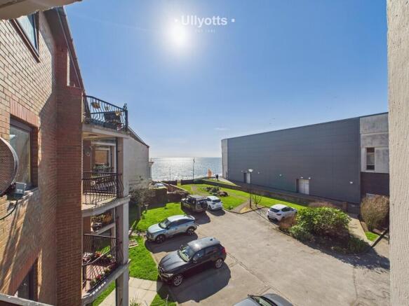 Rear of property