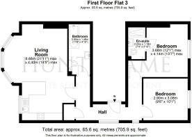 Flat 3, 17 Burlington Place, floor plan.JPG