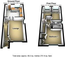 6 Southwood Gardens Cottingham 3D GF and FF Floorp