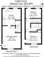 Flat 5, Caleb Court, Milkwell Yard, London, SE5 9P