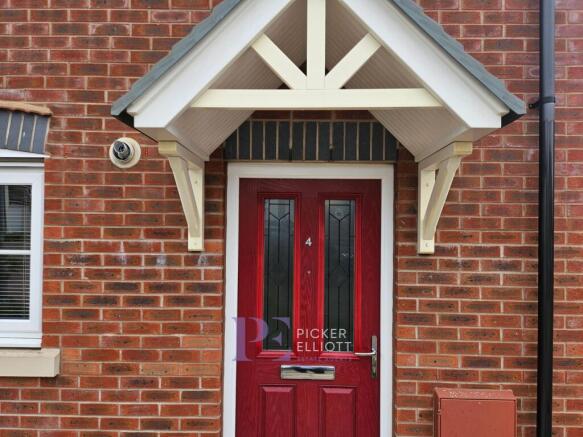 Enter Via Opaque Composite Double Glazed Door into