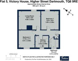 Flat 5 Victory House Higher Street Dartmouth TQ6 9