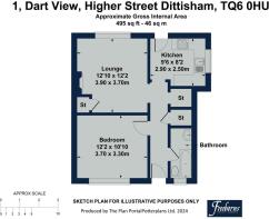 1 Dart View Higher Street Dittisham TQ6 0HU (002).